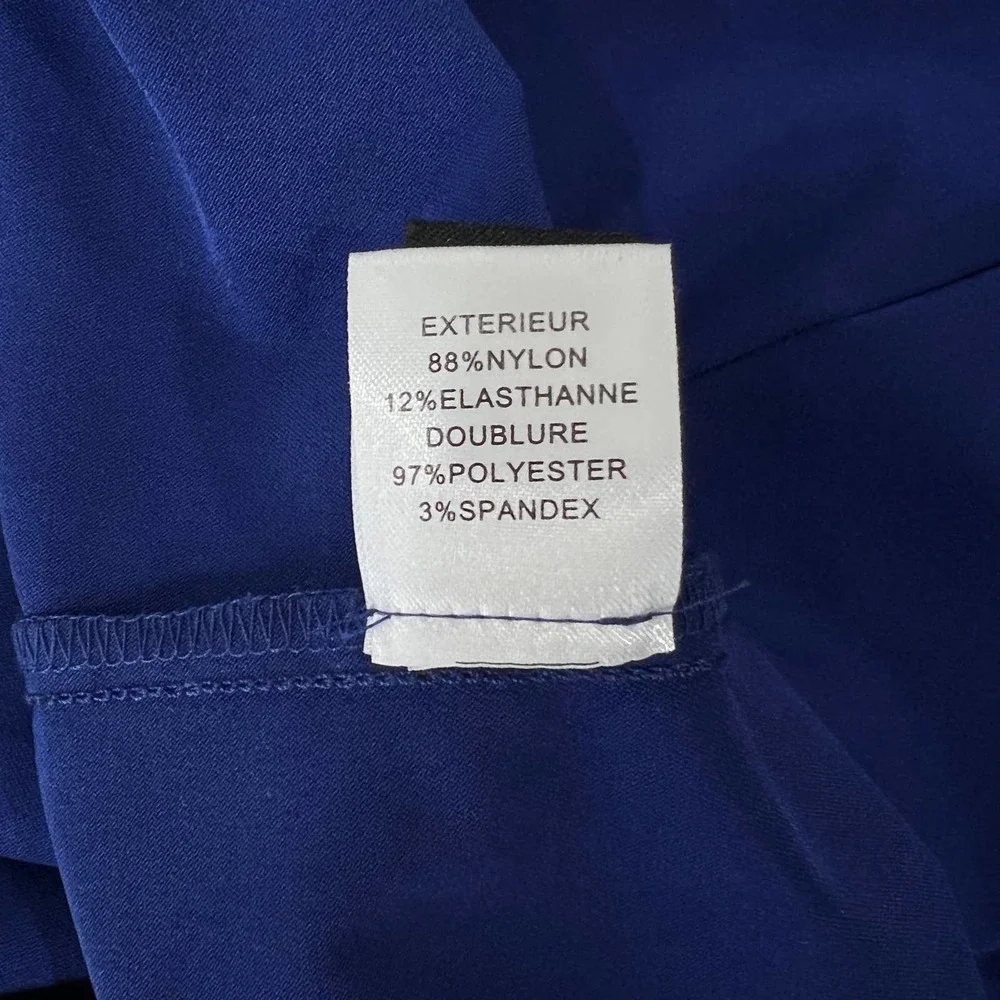 DIANE VON FURSTENBERG Jamila Dress Blue 0 - Picture 11 of 11